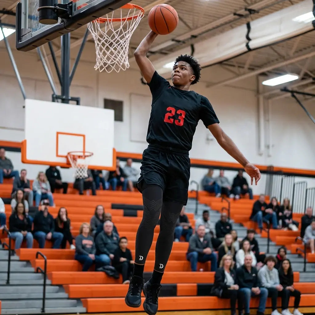 Smart Compression Sleeves For Young Hoopers