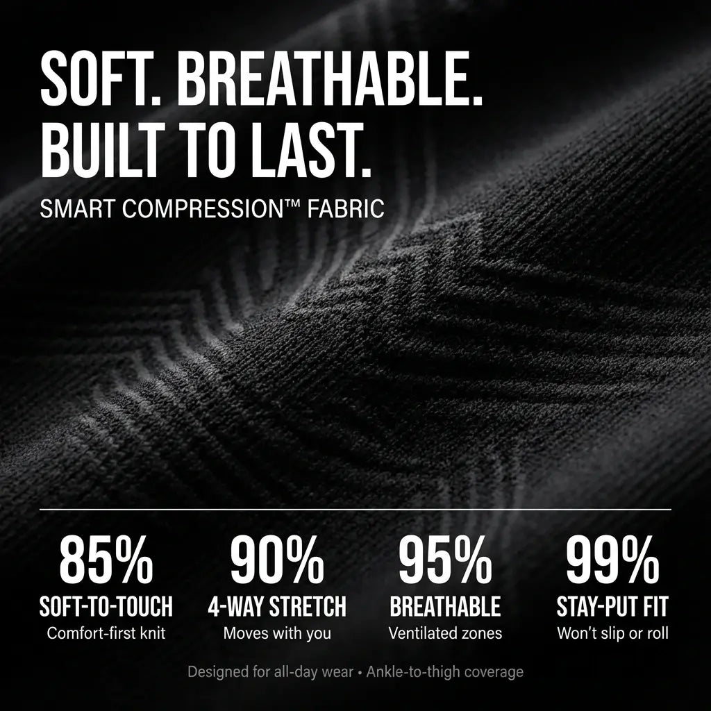 Compression Sleeves V2 for Knees and Legs
