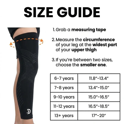 Smart Compression Sleeves For Young Hoopers V2