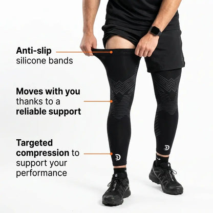 Compression Sleeves V2 for Knees and Legs