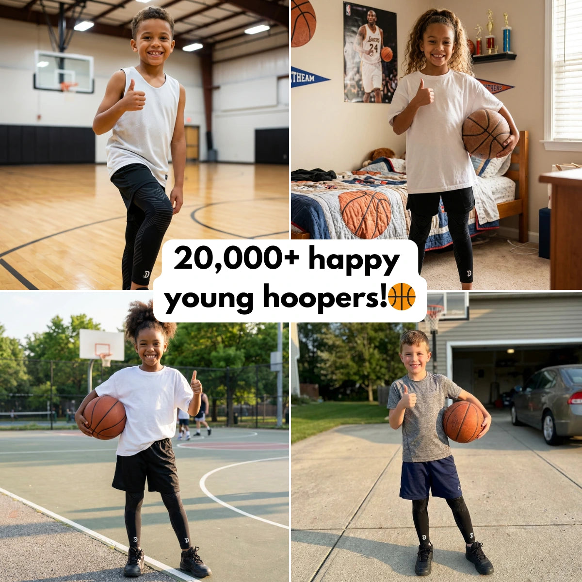 Smart Compression Sleeves For Young Hoopers V2